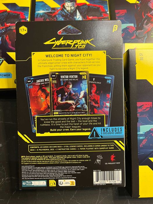 Cyberpunk TCG - Embracing Power Starter Deck Beta - 1 SZTUKA