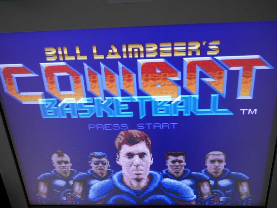 snes ntsc-u Combat Basketball UNIKAT