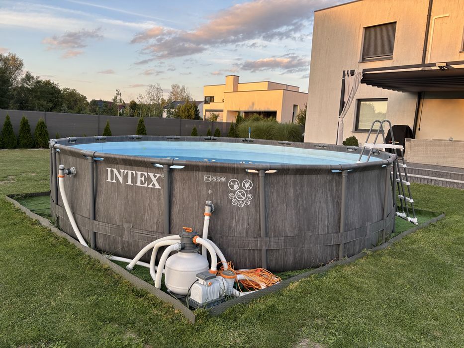 Basen Intex Greywood 26744,wym.:549x122cm+pompa piaskowa,gratisy,Tychy