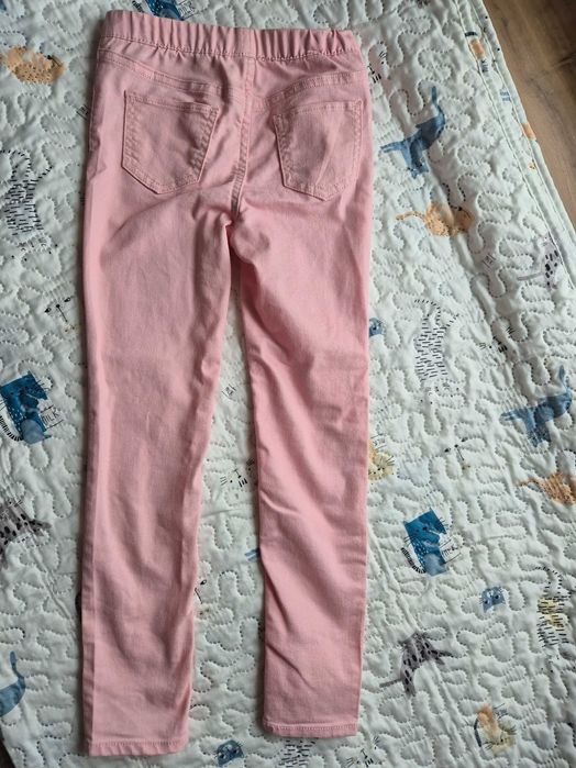 Spodnie dziewczęce jegginsy H&M roz 122