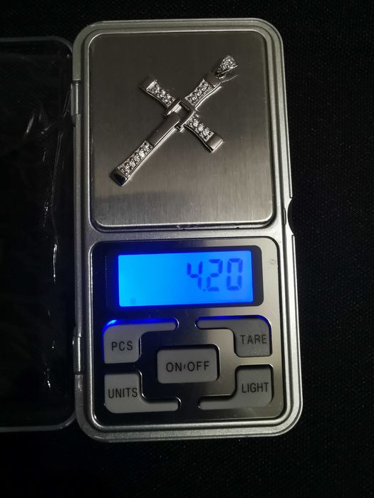 Cruz em prata lei 925