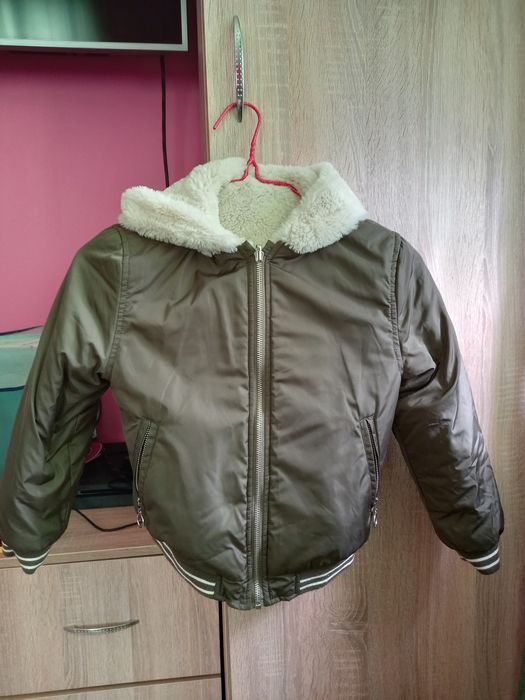 Куртка на девочку двухстороняя осень весна