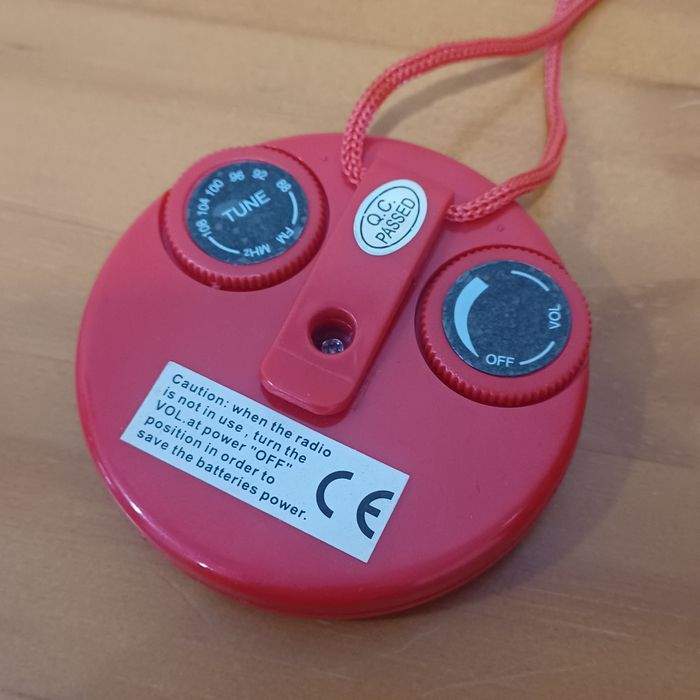Rádio FM portátil