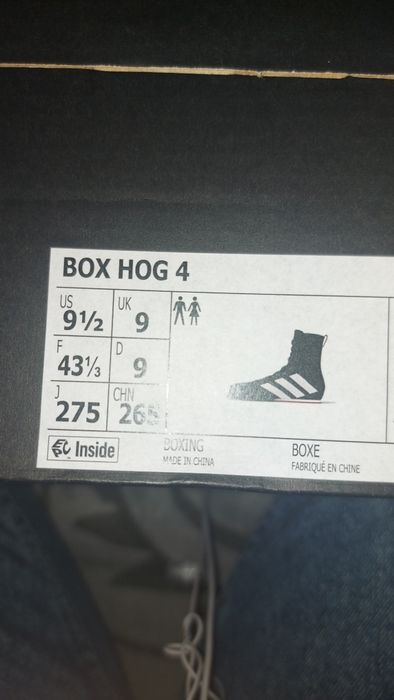 Боксерки 43 р./ взуття для боксу / Adidas Box Hog 4.