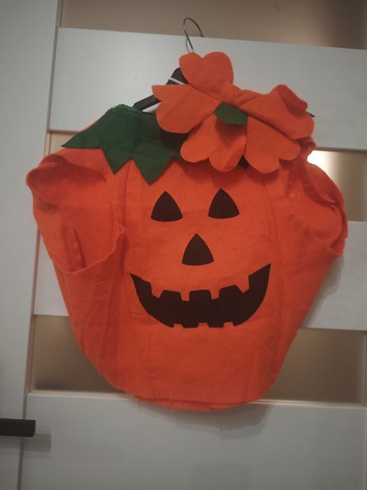 Strój dyni 98-116 przebranie Halloween
