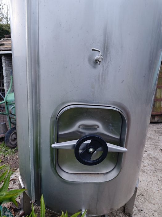 Cuba de vinho em inox