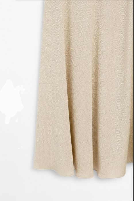 Юбка Massimo Dutti с соломенным эффектом