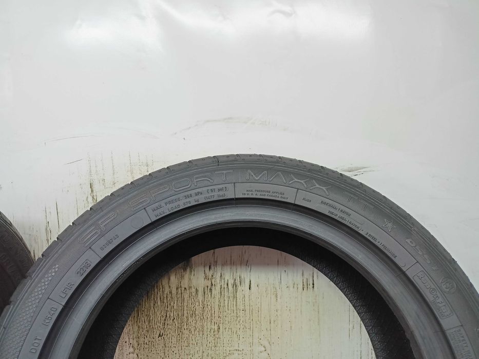 Dunlop SP Sport Maxx TT RSC 225/50/17 2016rok 94W Nowe (3720)