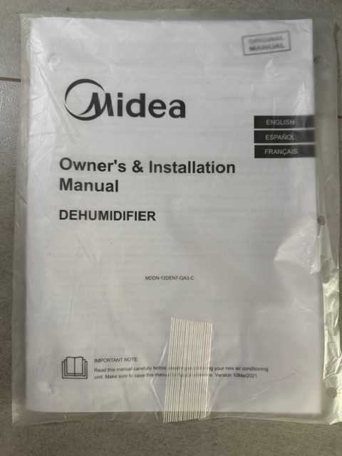 Midea osuszacz powietrza 12l