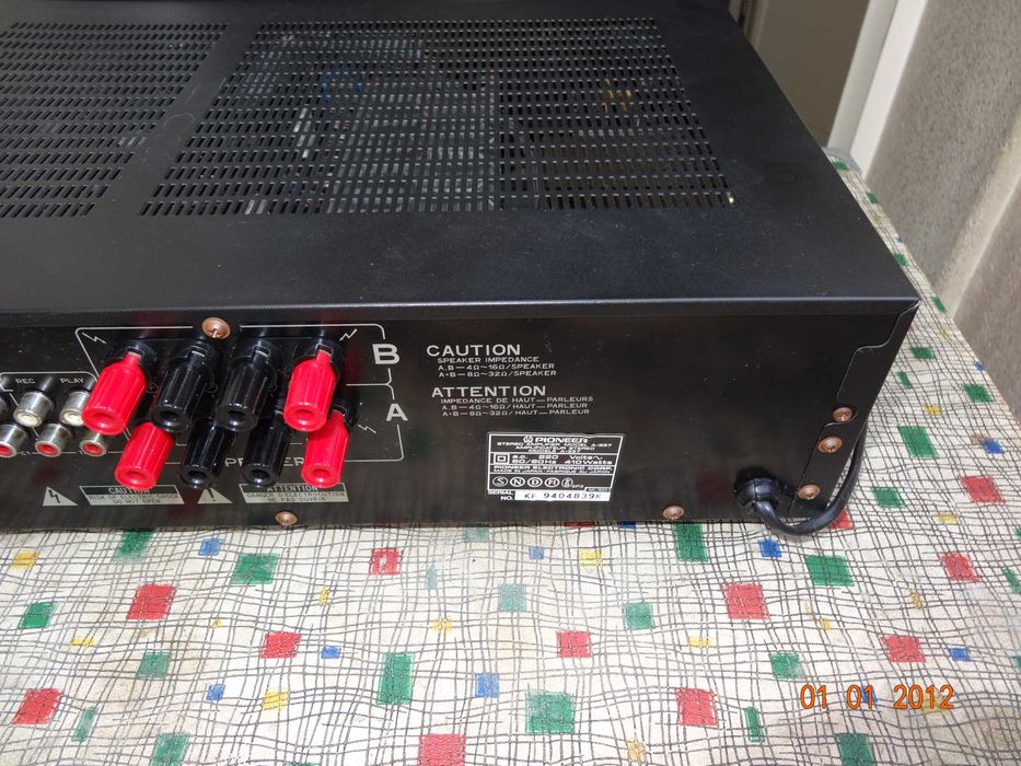 Amplificador Pioneer A-337 Audiófilo