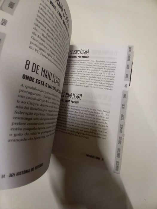 366 Histórias de Futebol de Rui Miguel Tovar