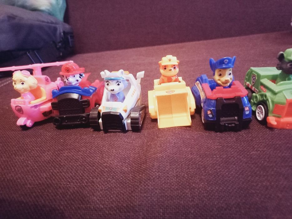Psi patrol figurki pojazdy