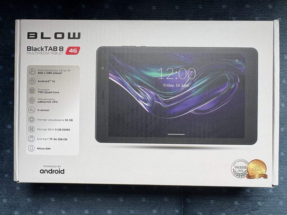 Tablet Blow Blacktab8