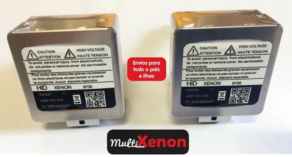 Lâmpadas Xenon de Ultima Geração - D1S; D2S; D2R; D3S; D4S - Automove