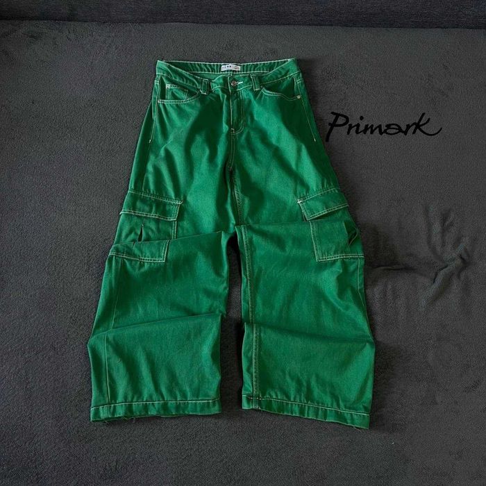 ‼️ШВИДКИЙ ПРОДАЖA‼️(M) Primark брюки карго зеленые
