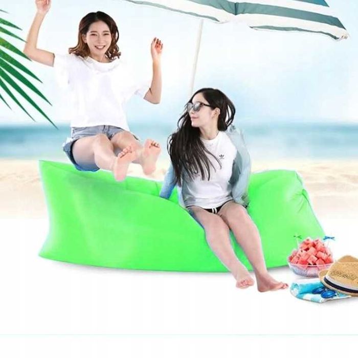 Na plaże fotel materac nadmuchiwany ROZKŁADANA SOFA LAZY BAG NrD387