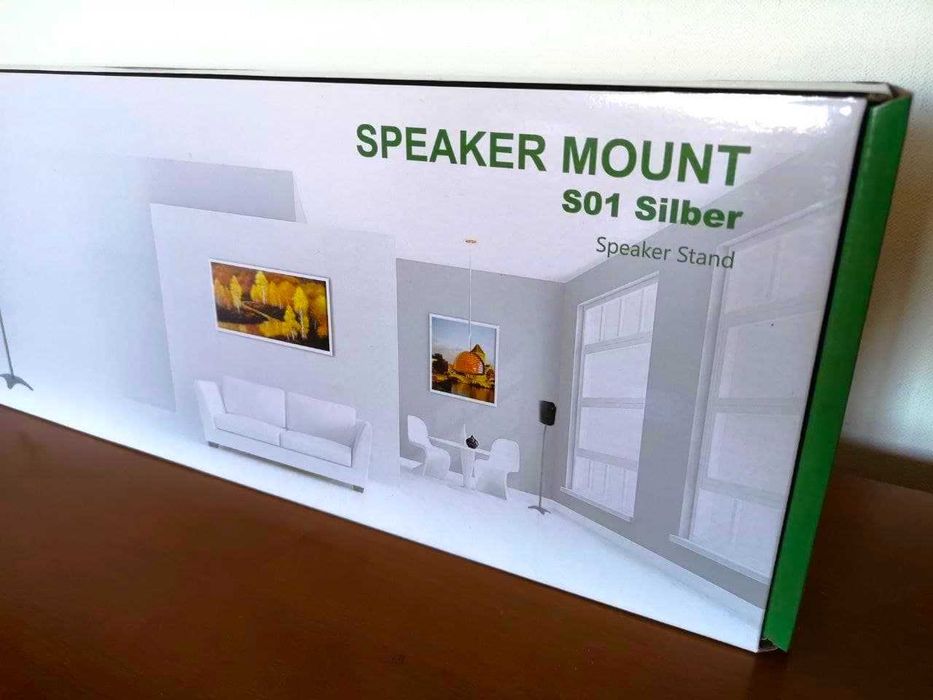 Подставки стойки акустика Bose JBL Canton silver Germany новвые в коробке универсал