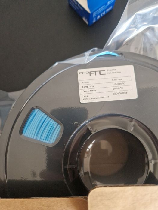 Filamento PLA transição