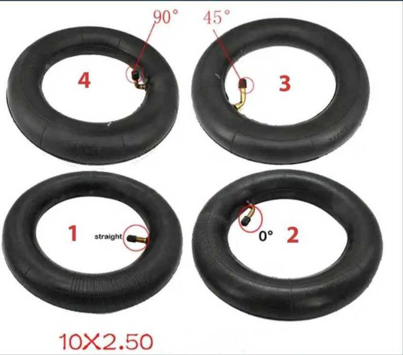 Камера 10 x 2.5 10 дюймов для электросамоката
