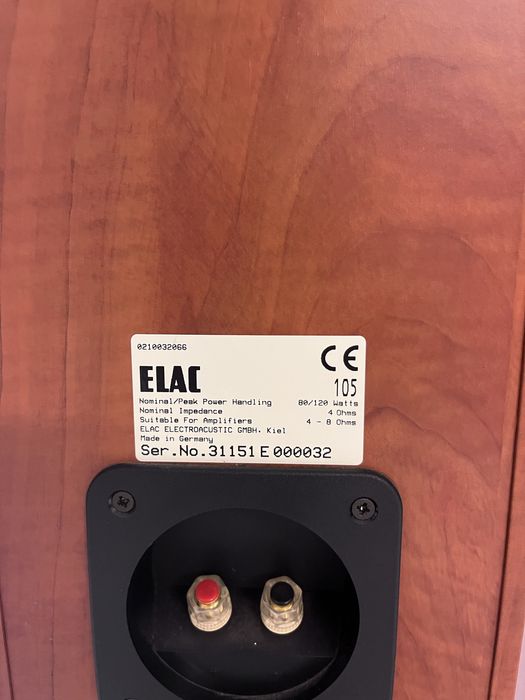 Kolumny podłogowe ELAC 105 80/120 watów