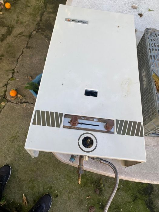 Esquentador a gás Vulcano – Não aquece a água