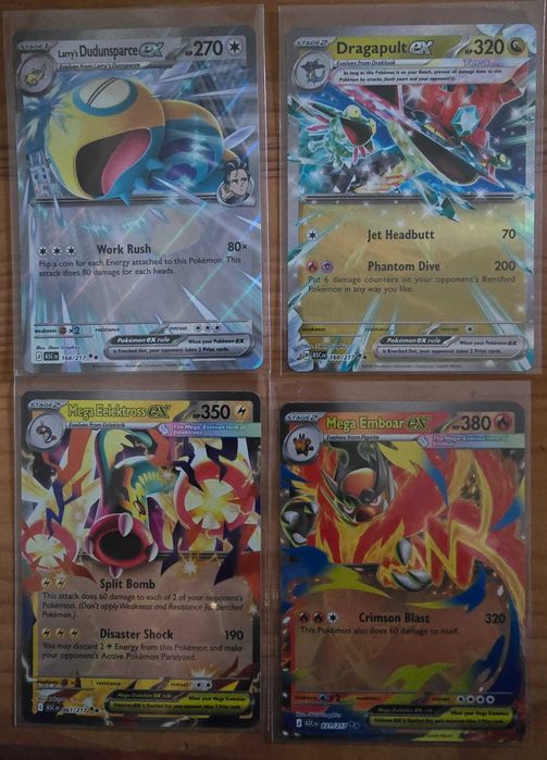 Cartas Pokemon EX