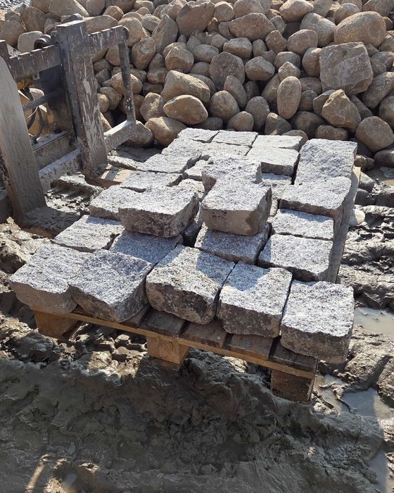 Kostka granitowa szara 20 x 17