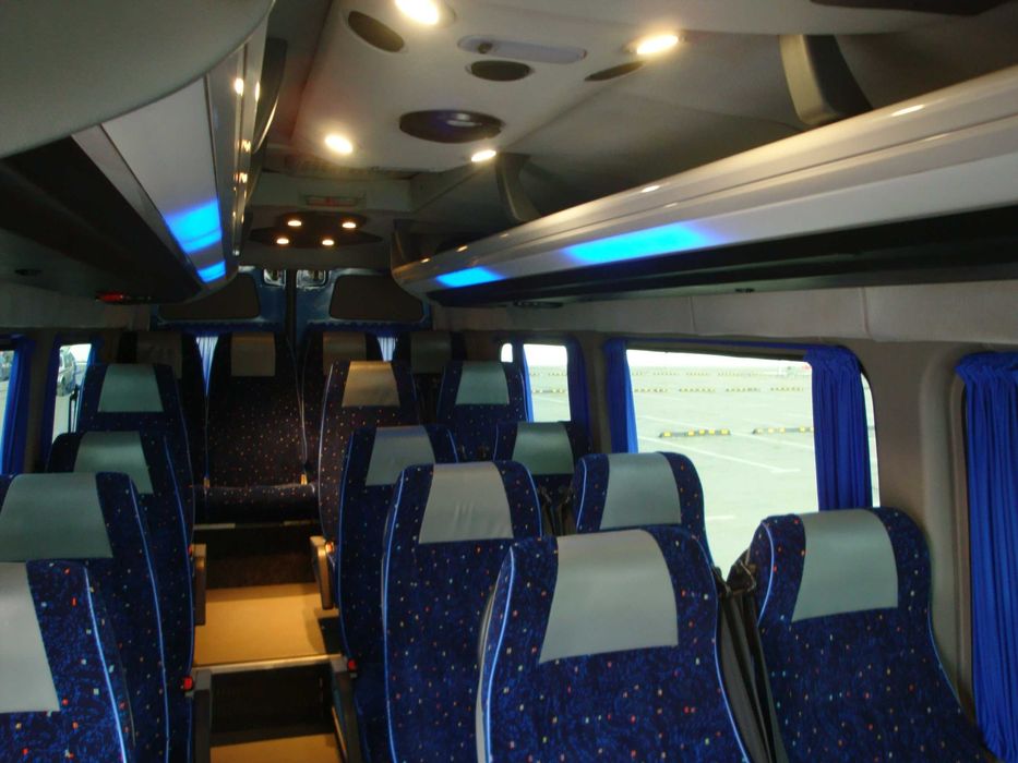 Заказ, аренда автобуса, микроавтобуса, маршрутки 18,19,20,21 место