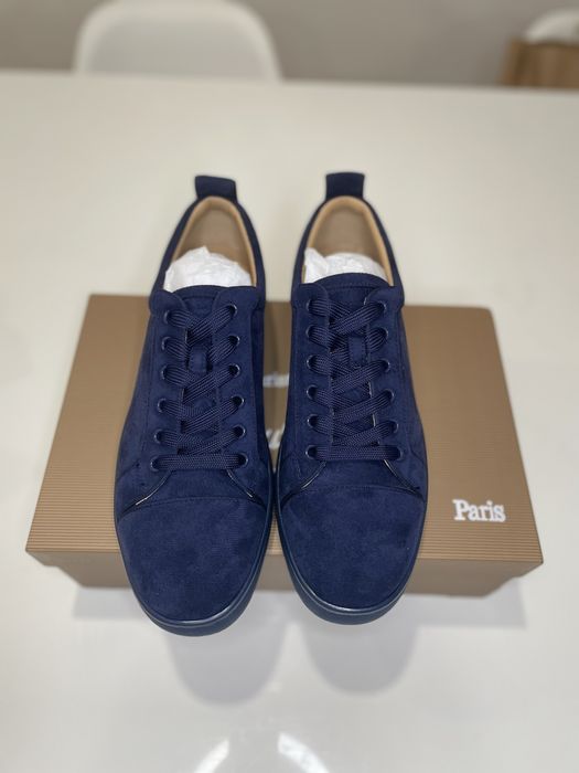 Tênis Christian Louboutin Louis Junior Azuis