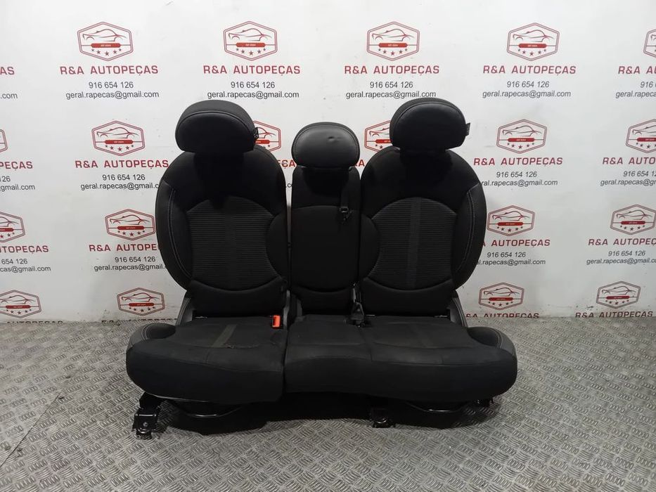Bancos Trás Traseiro Mini Countryman R60 em Pele Tecido Original