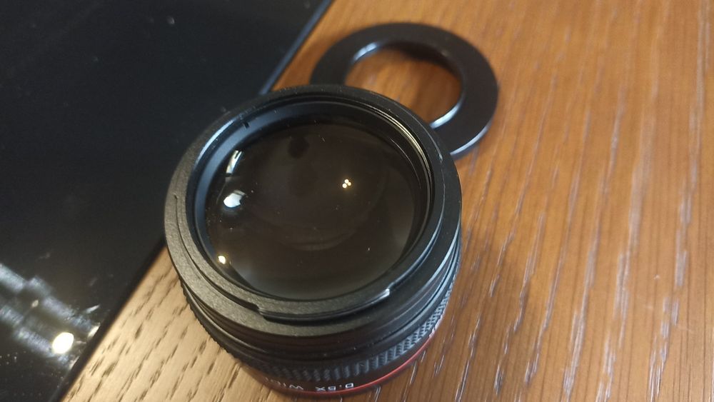 Grande angular Vídeo da Vivitar 0.5 X