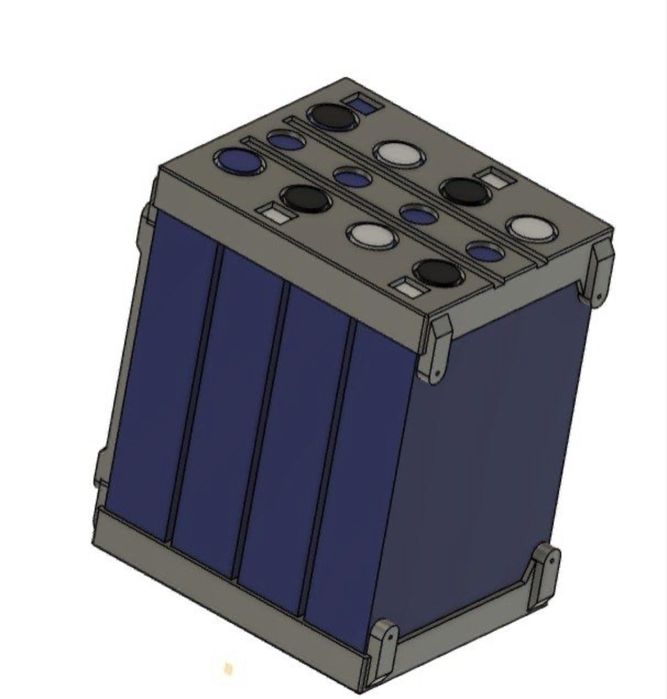 Резервне живлення Lifepo 4s eve 105 m6/bms 200a /холдер