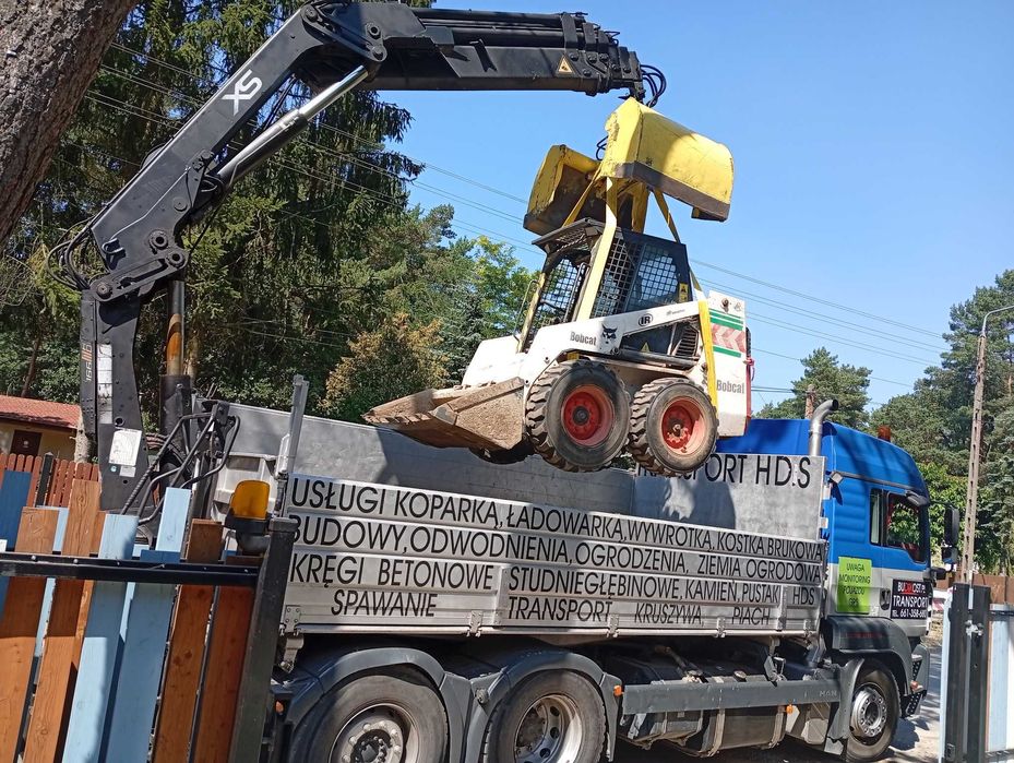 HDS,koparka,wywrotka,piach do fundamentów,ziemia ogrodowa, kruszywa