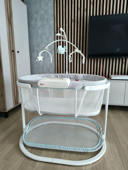 Kołyska grająca wibrująca Fisher price