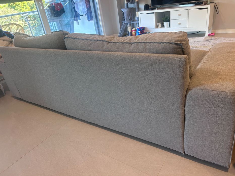Sofa Kivik Ikea cinza