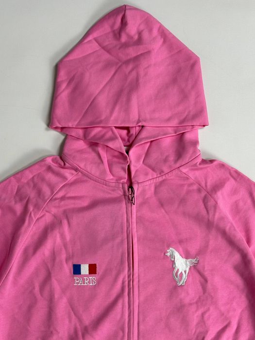 Balenciaga Paris zip up pink зіпка баленсі баленсіага рожева худі худак S M L