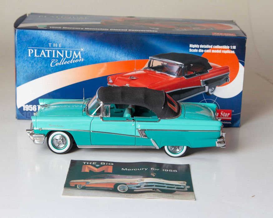 1:18 Mercury Montclair 1956 Convertible Closed Sun Star Paczków