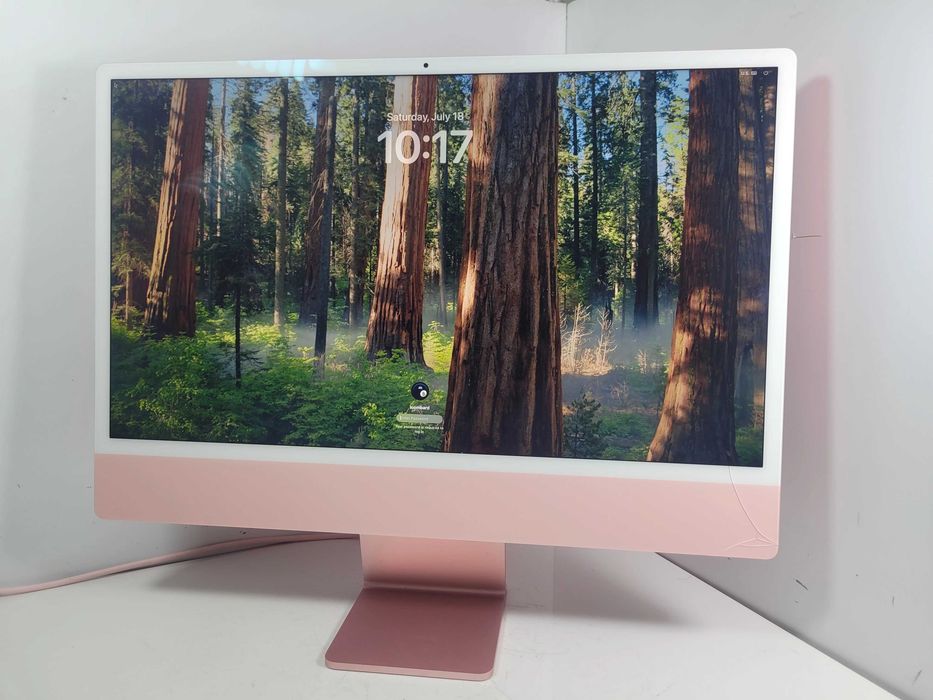 Komputer Apple Imac 2021 M3 8GB/256GB SSD RÓŻOWY