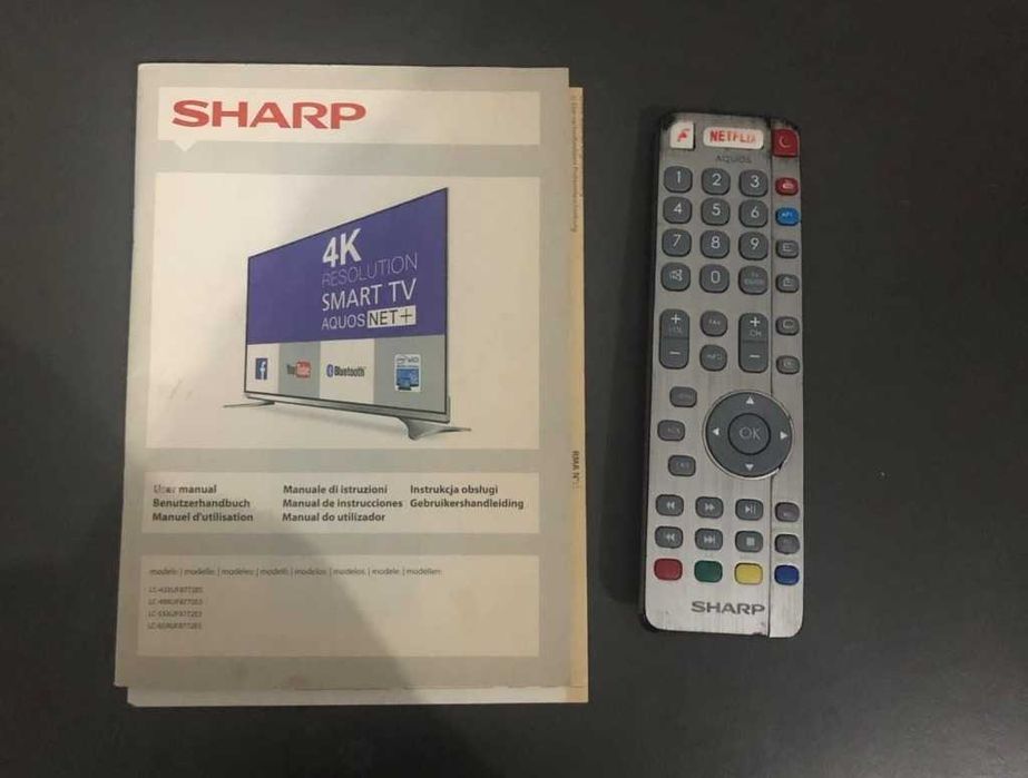 Telewizor LED Sharp LC-65XUF8772ES 65 cali 4K UHD SMART TV