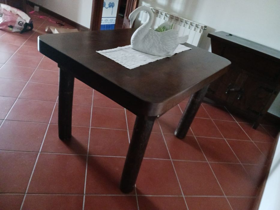 Mesa maciça carvalho