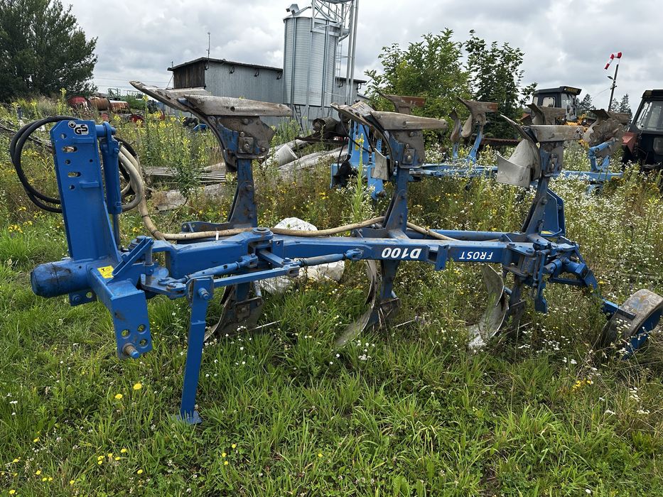 Pług obrotowy 3 skiby + wały FROST D100 po remoncie