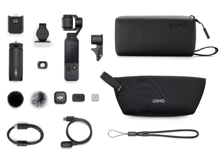 Kamera sportowa DJI Osmo Pocket 4 Creator Combo + care na 2 lata
