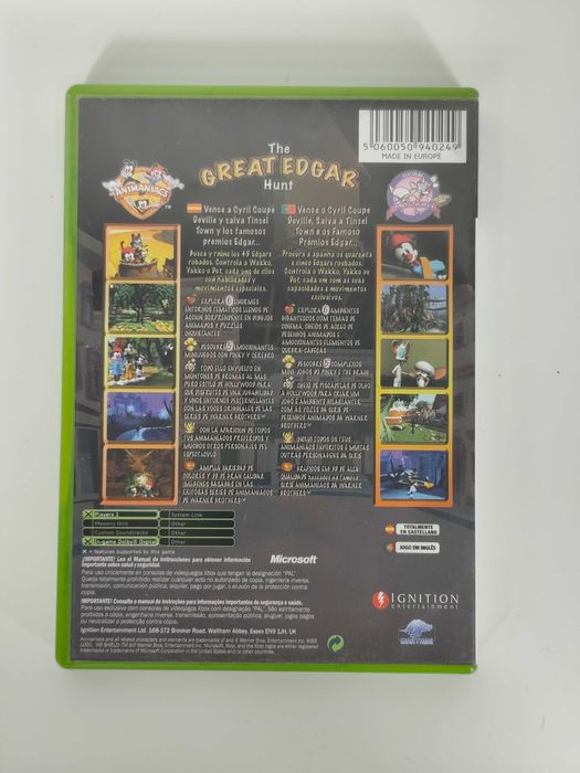 Animaniacs The Great Edgar Hunt - Xbox