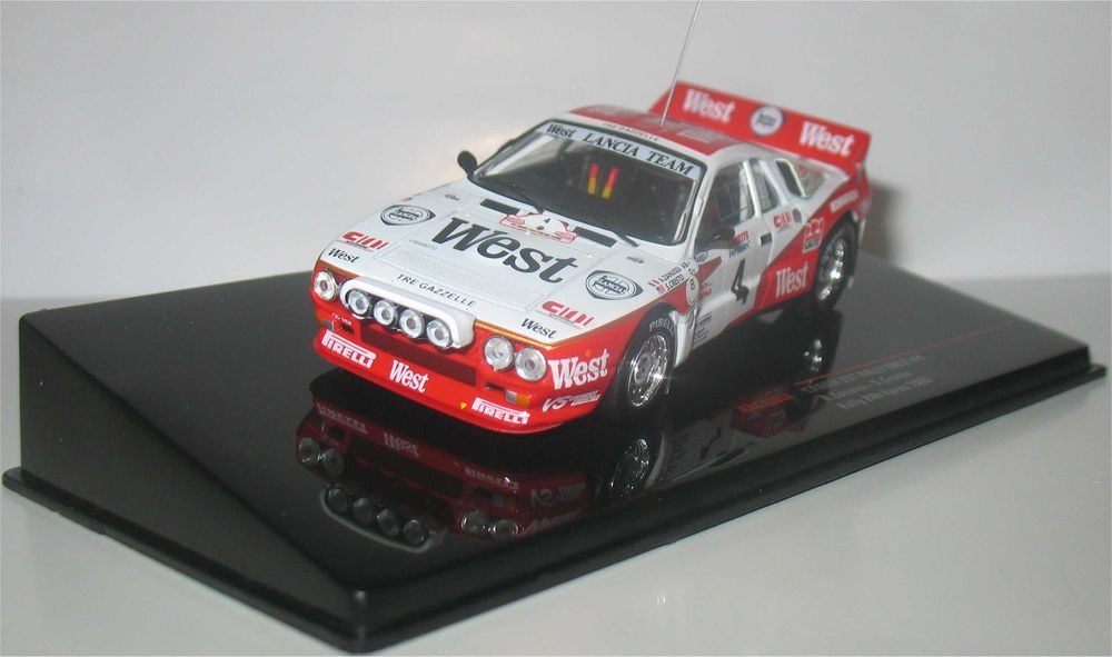 Ixo - Lancia 037 Evo2 WEST - Ypres 24 Hours Rally 1985 - Andrea Zanussi
