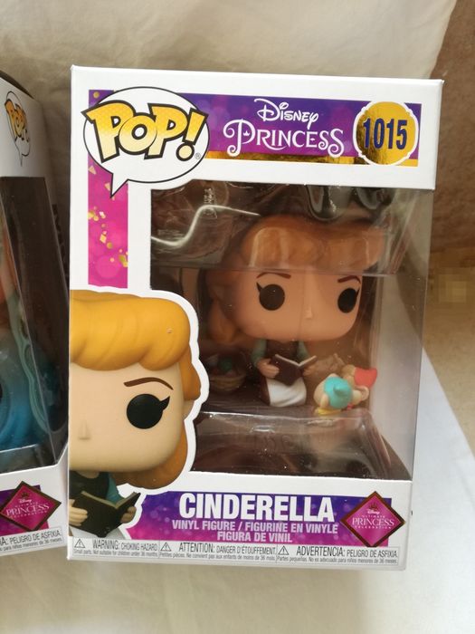 Funko pop Disney Princess Ultimate 1015, 1016 e 1018