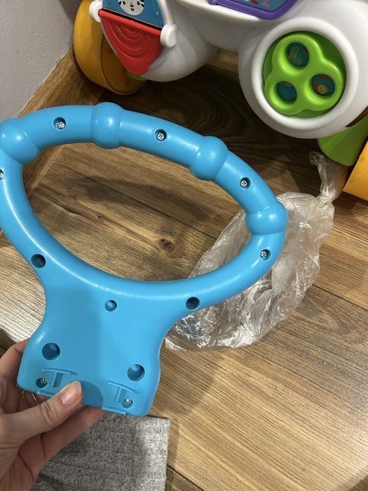 Chodzik zabawka edukacyjna pchacz zebra fisher price