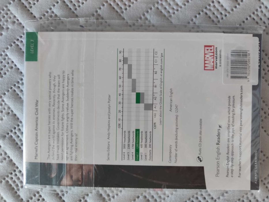 Nauka angielskiego Czytanka Marvel