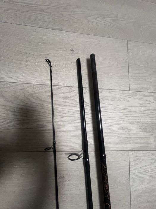 Удилище карповое Brain Apex Carp 3.90m 4.0lbs в комплекті з катушкою