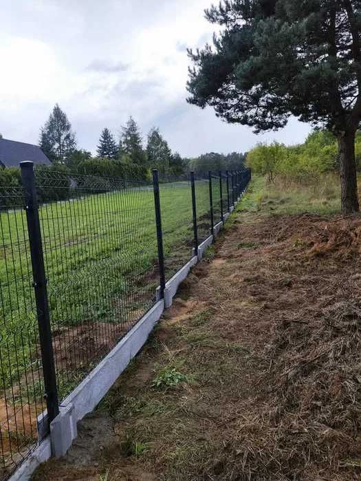 Ogrodzenie panelowe 154fi4 komplet