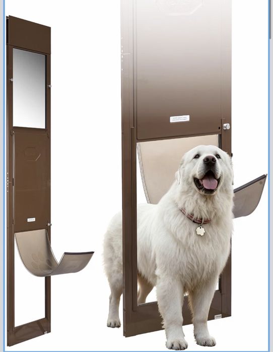Porta para Cães VEVOR XL em Vidro – Ajustável